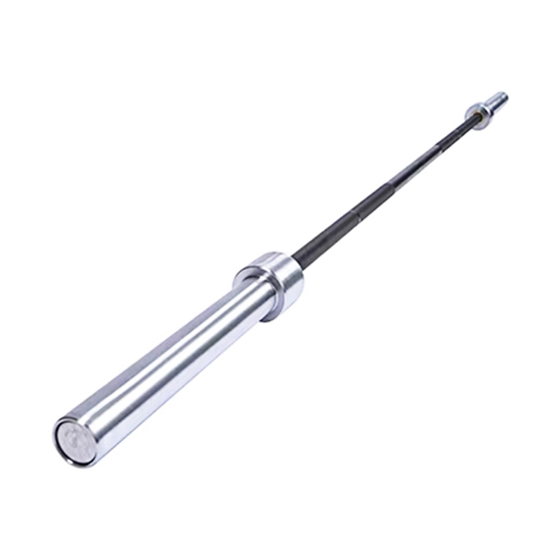 2,2 m 500 lb Olympic Bar med sort midterdel